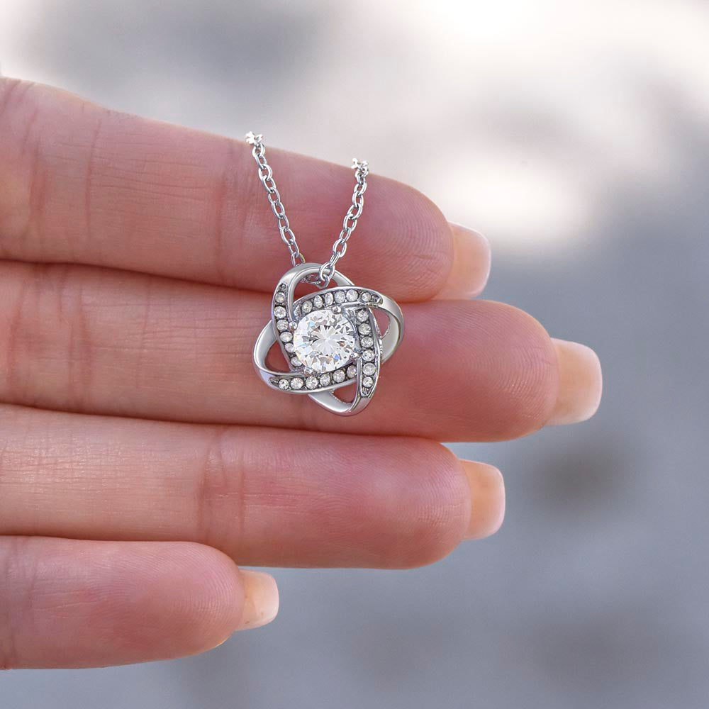 Soulmate I Love Knot Necklace